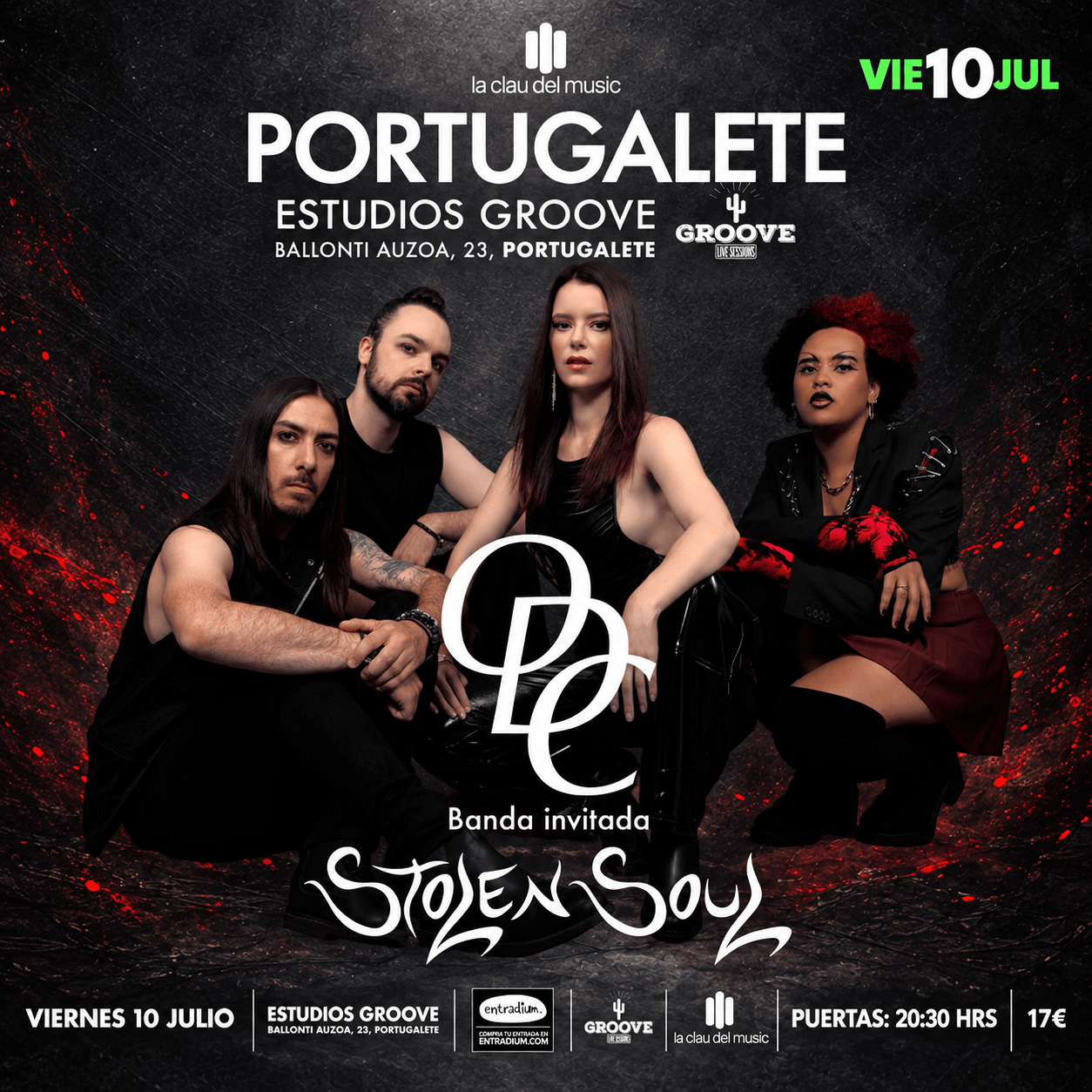 Stolen Soul live with ODC — Portugalete 2026